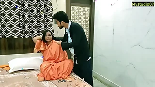 Desi step mam in law fucked apart from daughter husband&excl; Viral jobordosti sex with audio