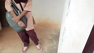 Indian Students Fucks Outdoor in someone's bailiwick